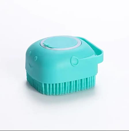 Brosse de bain distributrice de shampoing Image