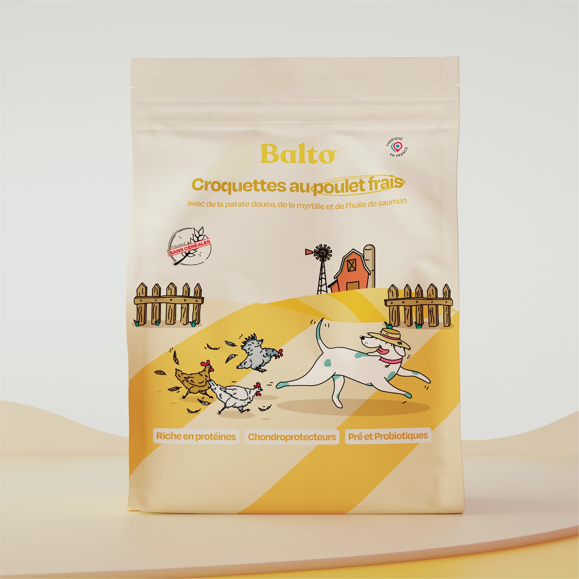 balto product Croquettes au poulet frais image